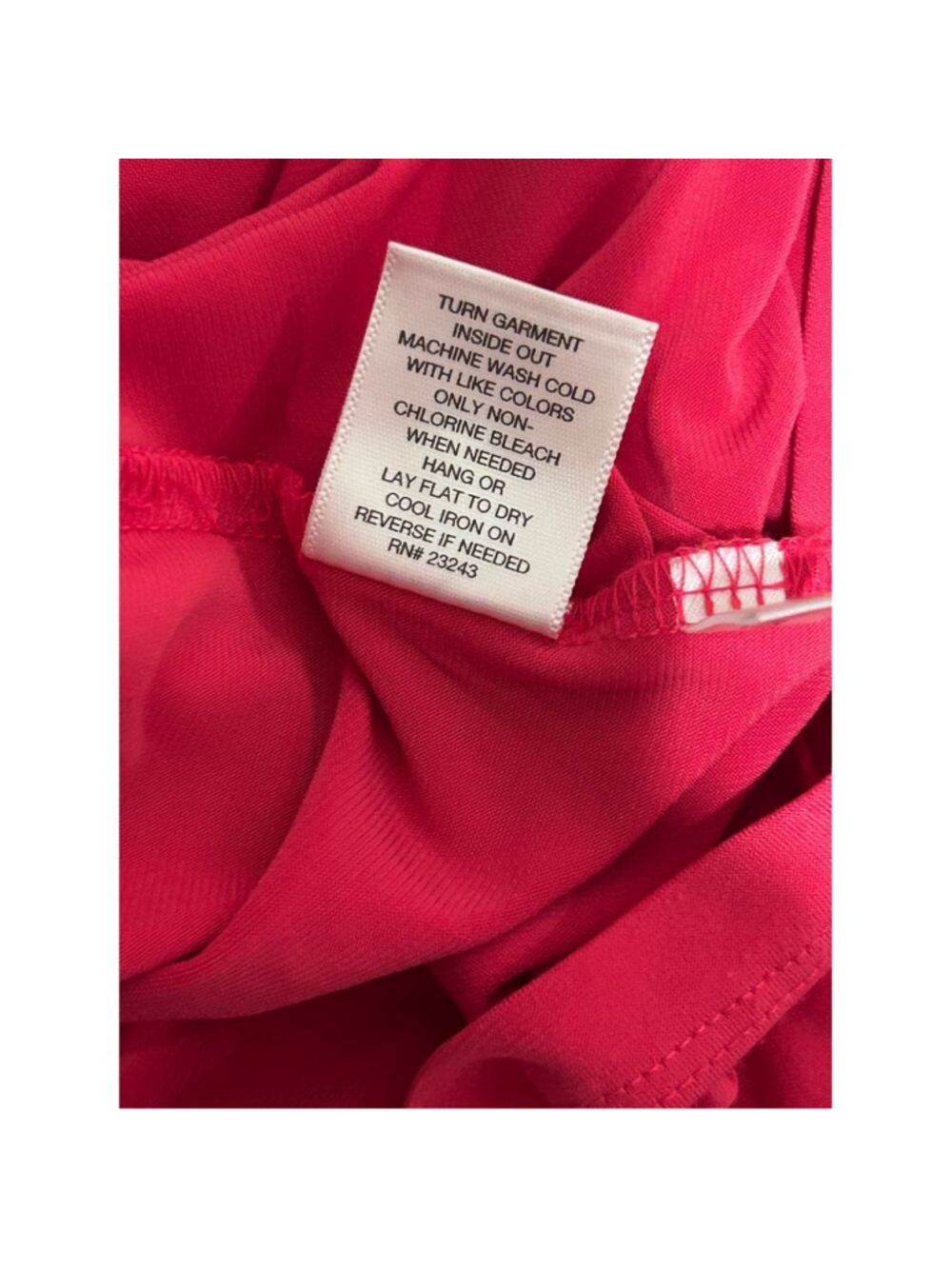 New York Company Fuchsia Tunic Top Large Y2K Career Casual Chic - Picture 3 of 5